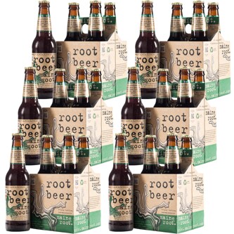 Maine Root Root Beer, Bottles, Case